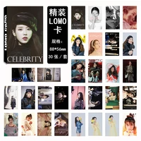 kpop iu lomo box cards information cards polaroid cards high quality collection cards photo cards postcards random cards gifts