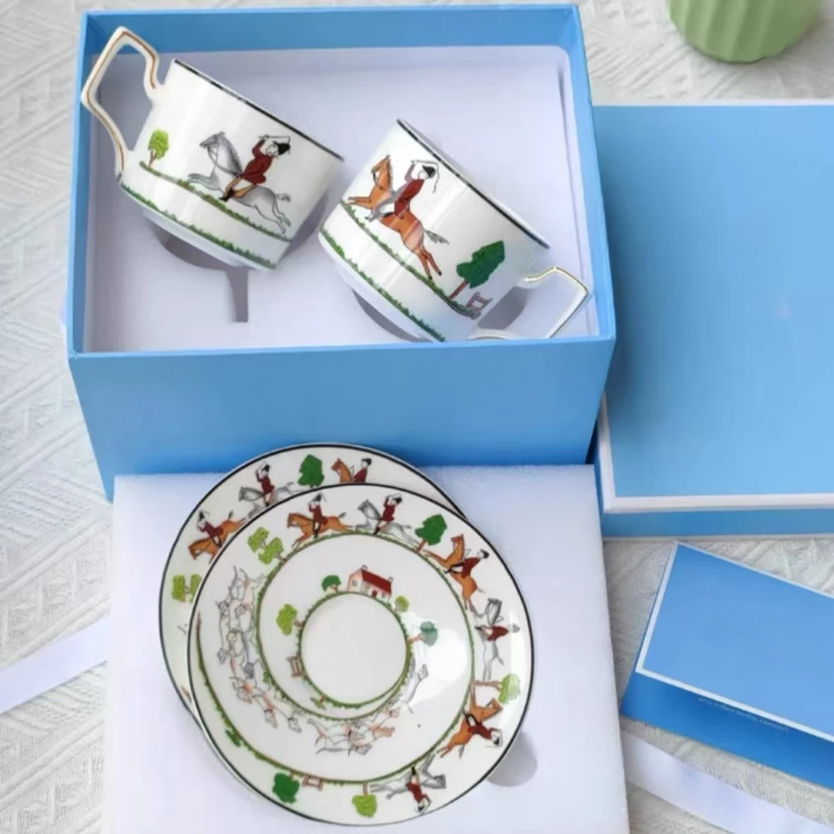 

Керамическая охотничья тарелка W