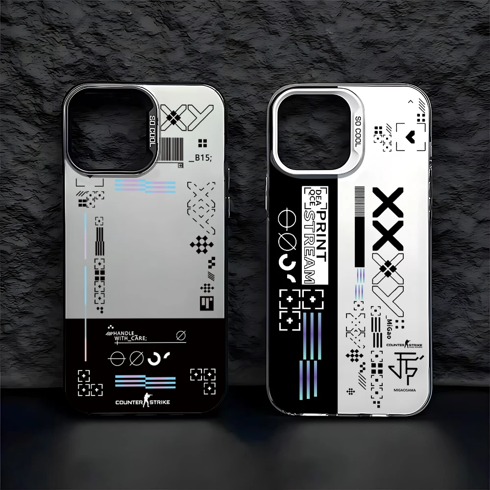 Hot Fashion Game CS Clear GO Phone Case For Tecno Spark Go 30C 20 10 7 Pova 6 Camon 15 itel P36 A48 S23 Pro 4G 5G Back Cover