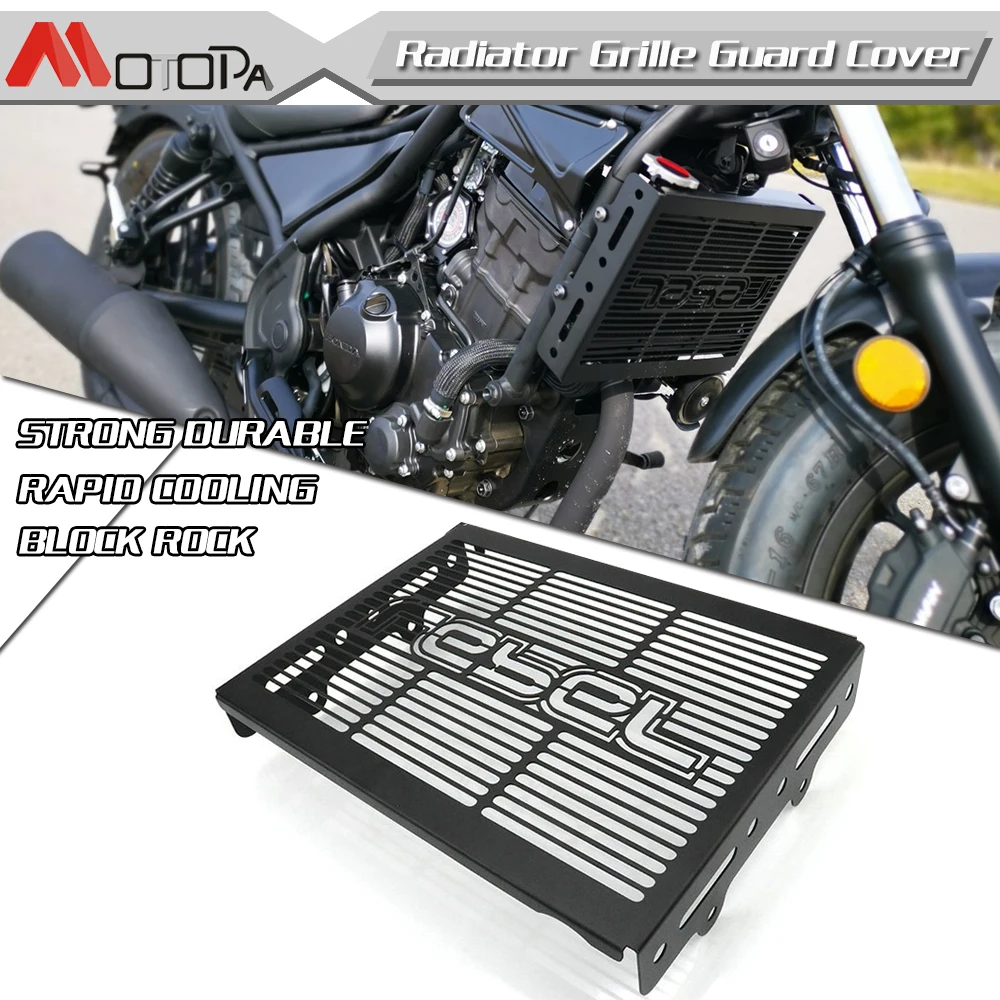 

CMX500 For Honda REBEL CMX CM 500 300 2017-2021 Motorcycle Radiator Protective Grille Cover Guards Rebel500 Rebel300 CMX 500 300