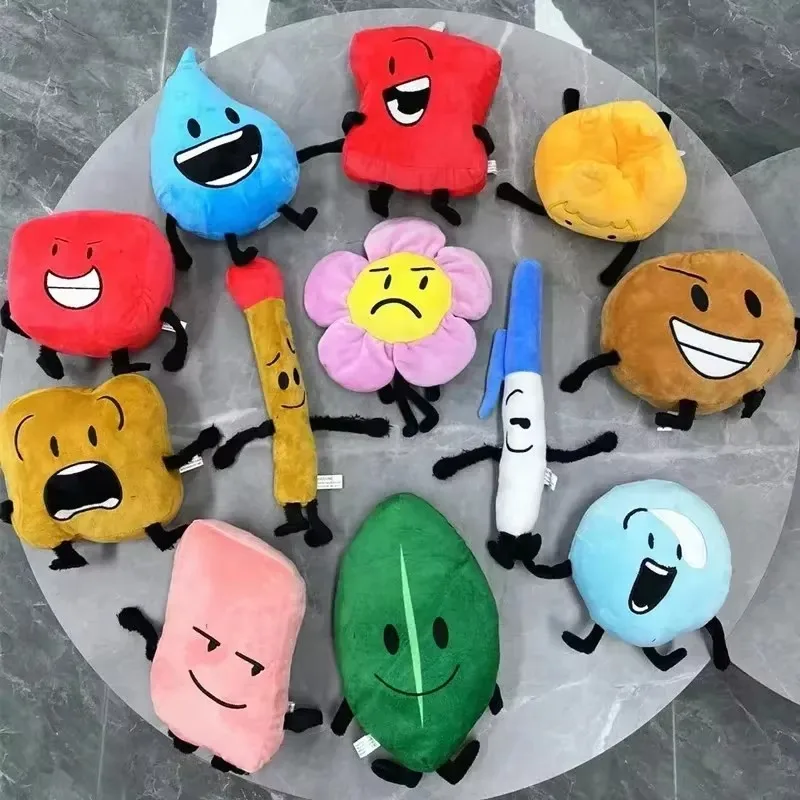 Аниме-плюшевая игрушка BFDI Battle For Dream Island, 70 видов, мягкая кукла-животное, персонажи X, Блинц, Блок, Маркер, Степлер, Картофель фри (art.: 3920dd29caa90) - 3920dd29caa90