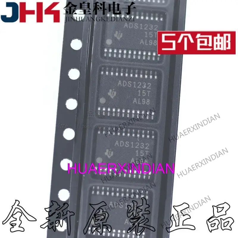 10 шт. новый оригинальный ADS1232IPWR TSSOP24 IC Print ADS1232