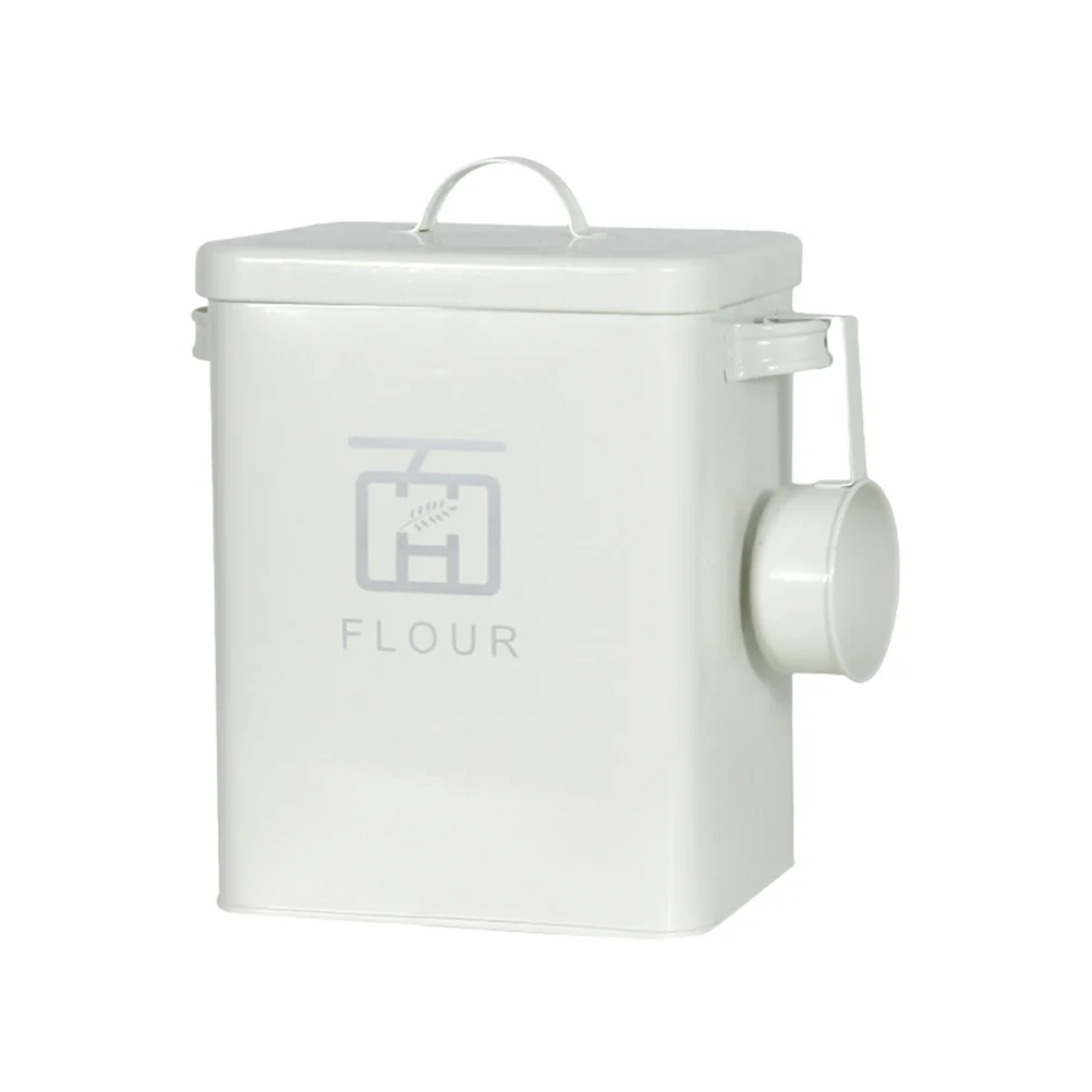 

Household Rice Storage Bucket Multi-function Rice Box Iron Rice Storage Container