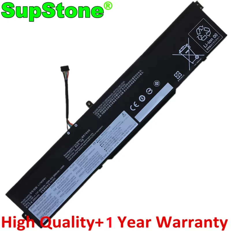 Фото SupStone L17M3PB1 L17C3PB0 Аккумулятор для ноутбука Lenovo IdeaPad 330-15ICH-81FK 17ICH 5B10R46704 L17D3PB0 5B10Q71254 3ICP6/54/90 №1