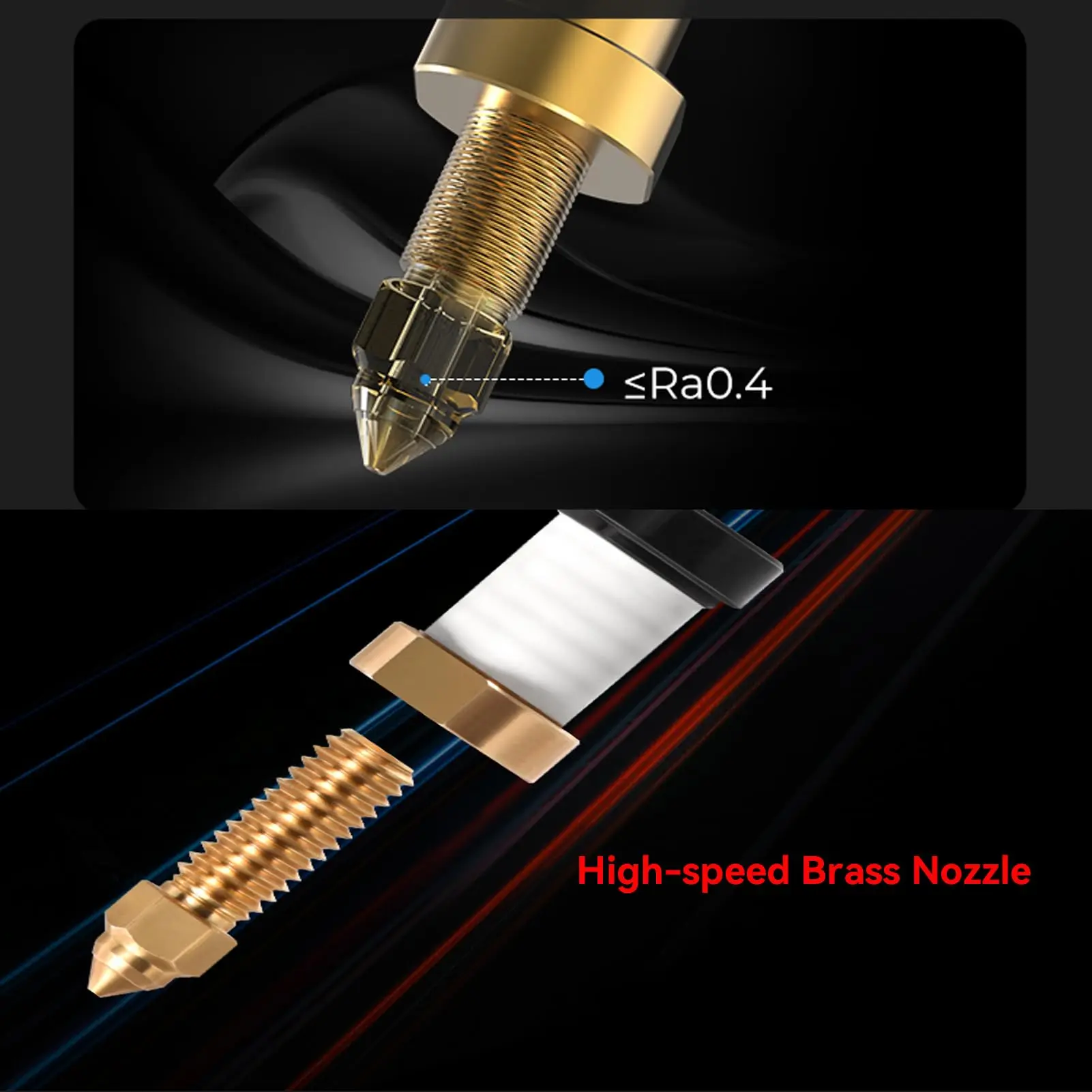Латунный высокоскоростной 3D-принтер Creality Official K1/K1 Max