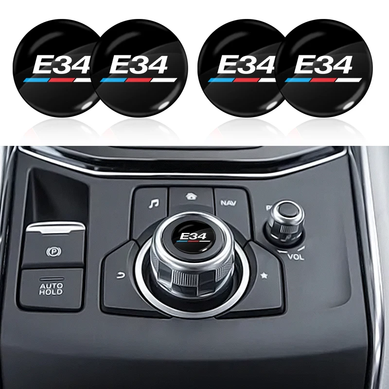 

Car Logo Accessories Keychain Badge Styling Logo Decorative Sticker For BMW 1 3 7 Series E32 E34 E36 E38 E39 E46 E53 E60 E66 E90