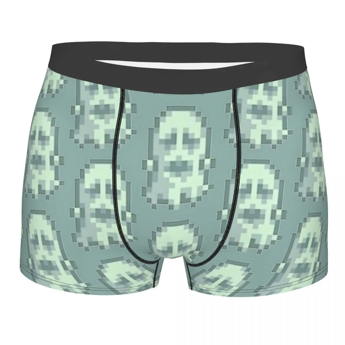 

Bones Skeleton Souls Stardew Valley Pixel Ghost Underpants Cotton Panties Male Underwear Comfortable Shorts Boxer Briefs