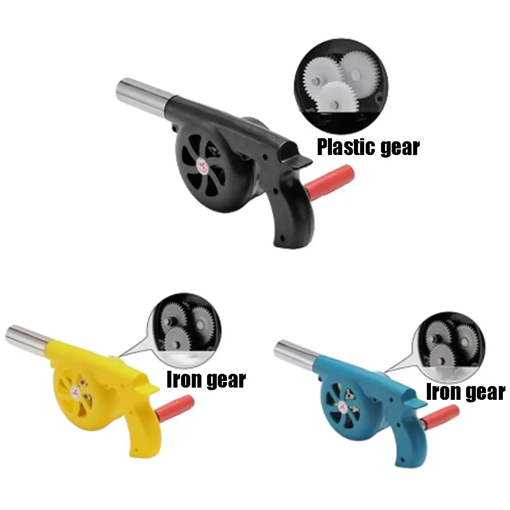 Эффективный ручной вентилятор сгорания. Экономия труда. Большой для барбекю.