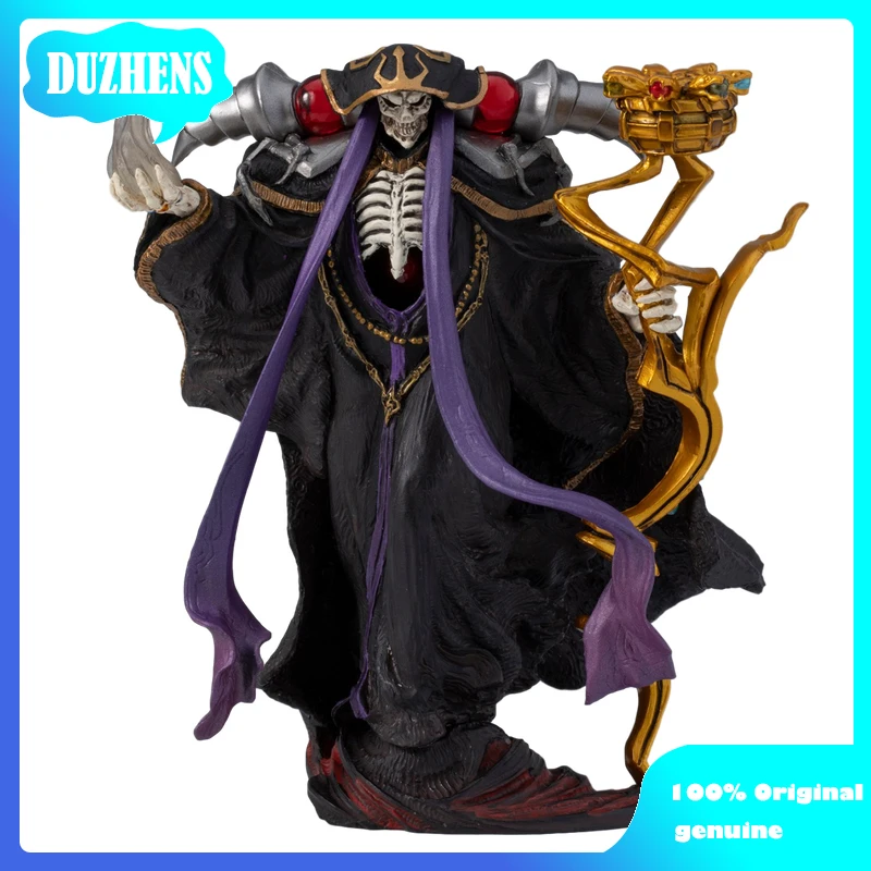 

100% оригинал: Φ Ainz Ooal Dress 12 см ПВХ фигура аниме модель игрушки Фигурки коллекционный кукла подарок