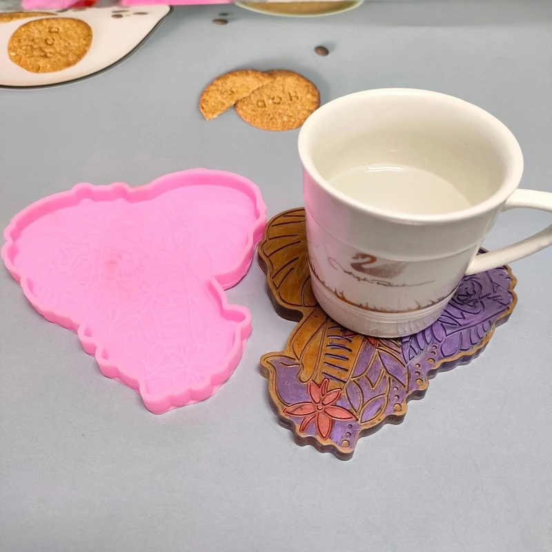 

N58F силиконовые формы в виде животных, форма для литья в виде слона из смолы, для домашнего декора, Прозрачная силиконовая форма «сделай сам» ...