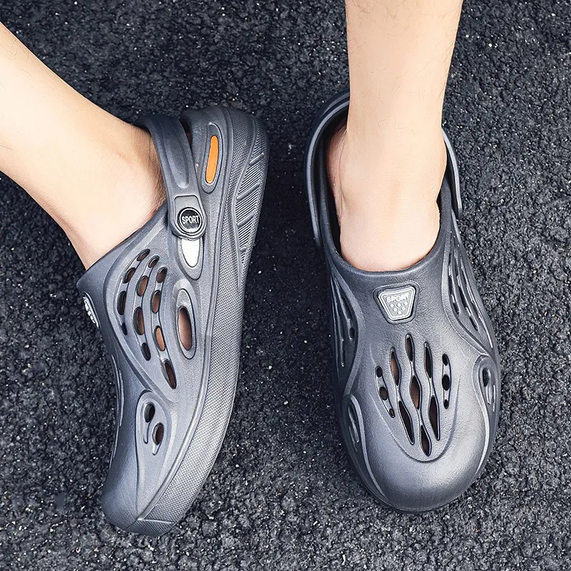 Unisex Casual Clogs Men Women Light Beach Sandals Comfortable Garden Shoes Breathable Size 36-45