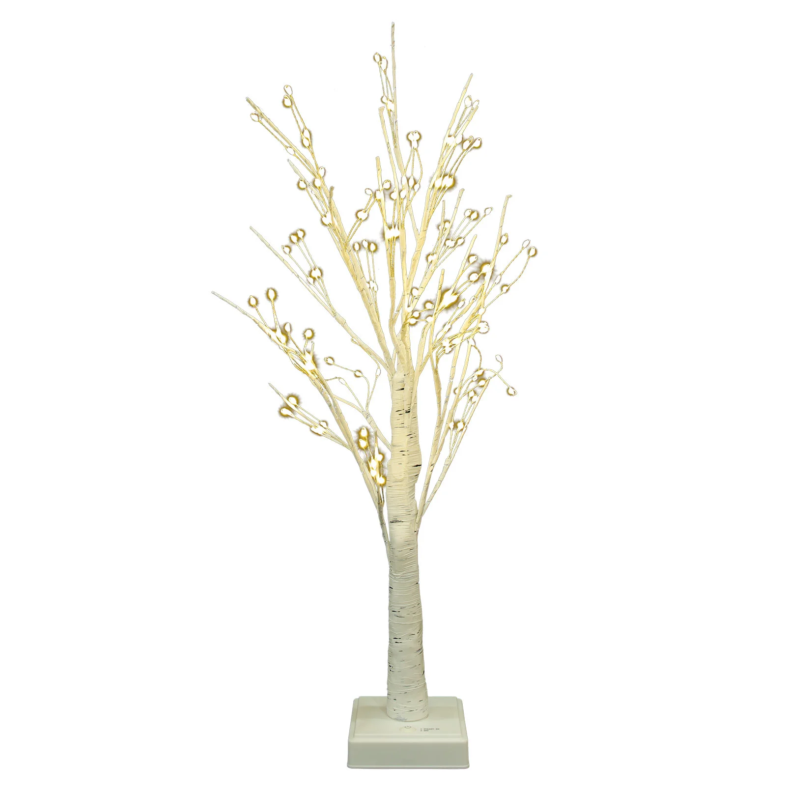 

Decorations For Home Willow Branch Light Lamp Bedroom Decorate Ornament Simulated Birch Plastic Bedside Household Indoors