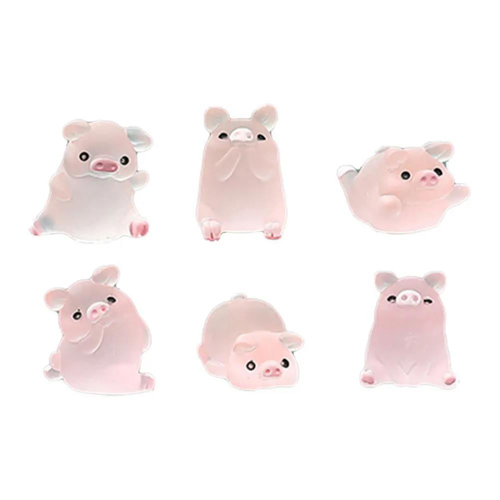 Милые животные автомобильные украшения свинья декор приборной панели