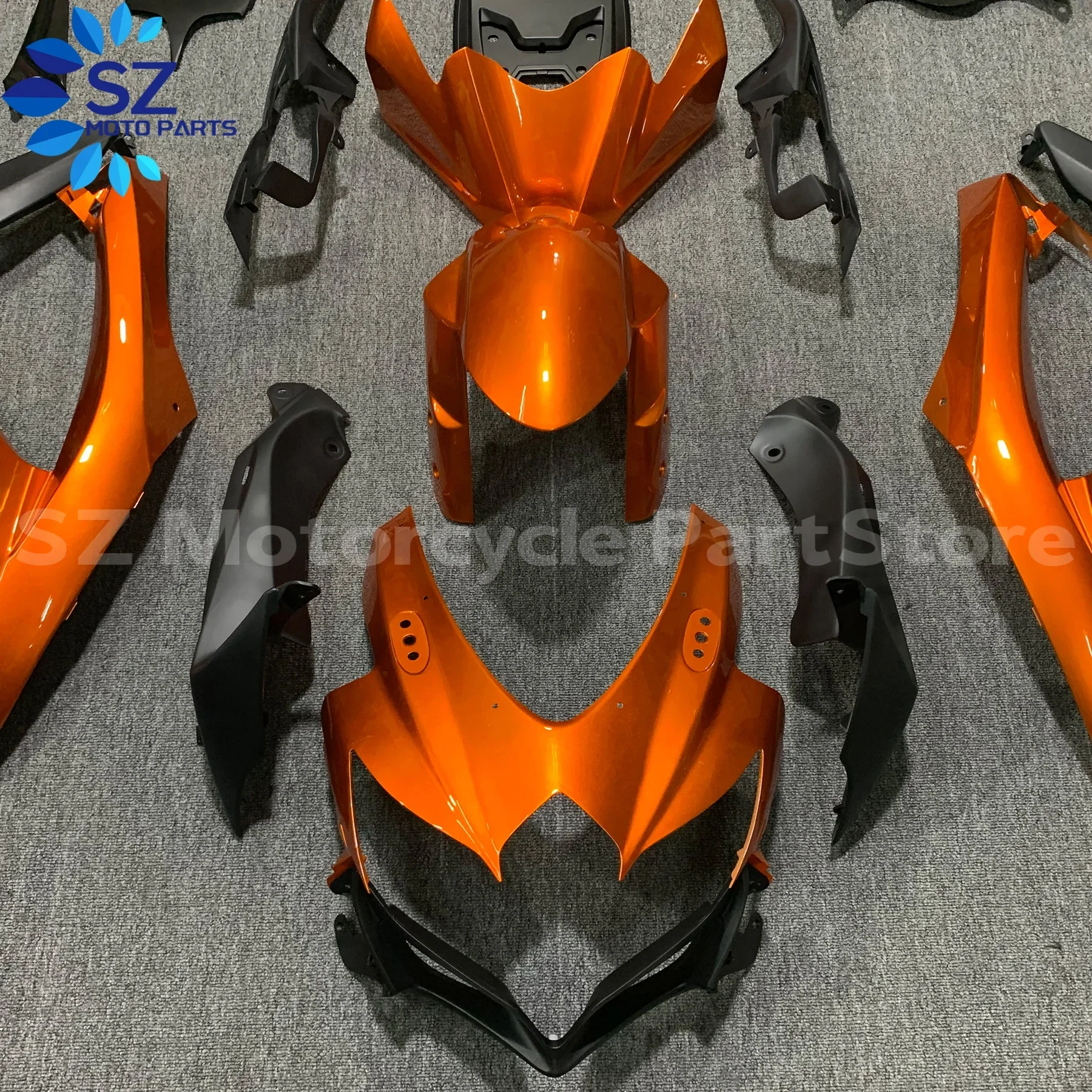 Фото Новый комплект обтекателей для мотоцикла ABS для Suzuki GSXR600 GSXR750 08 09 10 K8 GSXR 600 750 2008 2009 2010 Комплект кузова №2