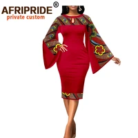 african dresses for women casual bodycon dress african plus size evening party 2020 summer print sleeve dashiki dress a2025008