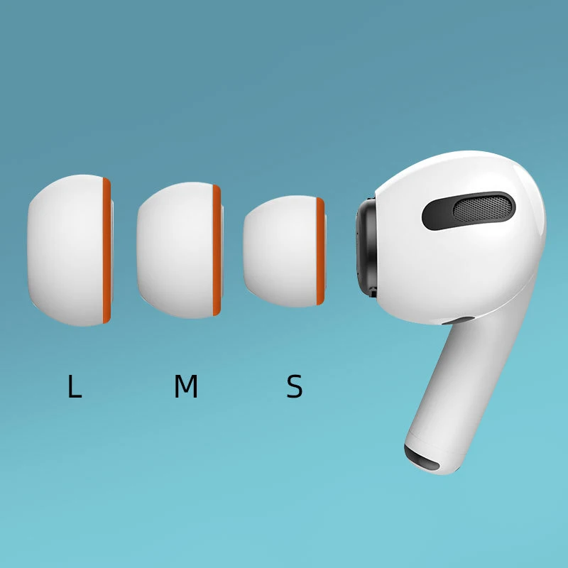 

Memory Foam Earbuds Silicone Earpads for Apple AirPods Pro Replacement Headphones Earpads Earbuds Caps Small Medium Big