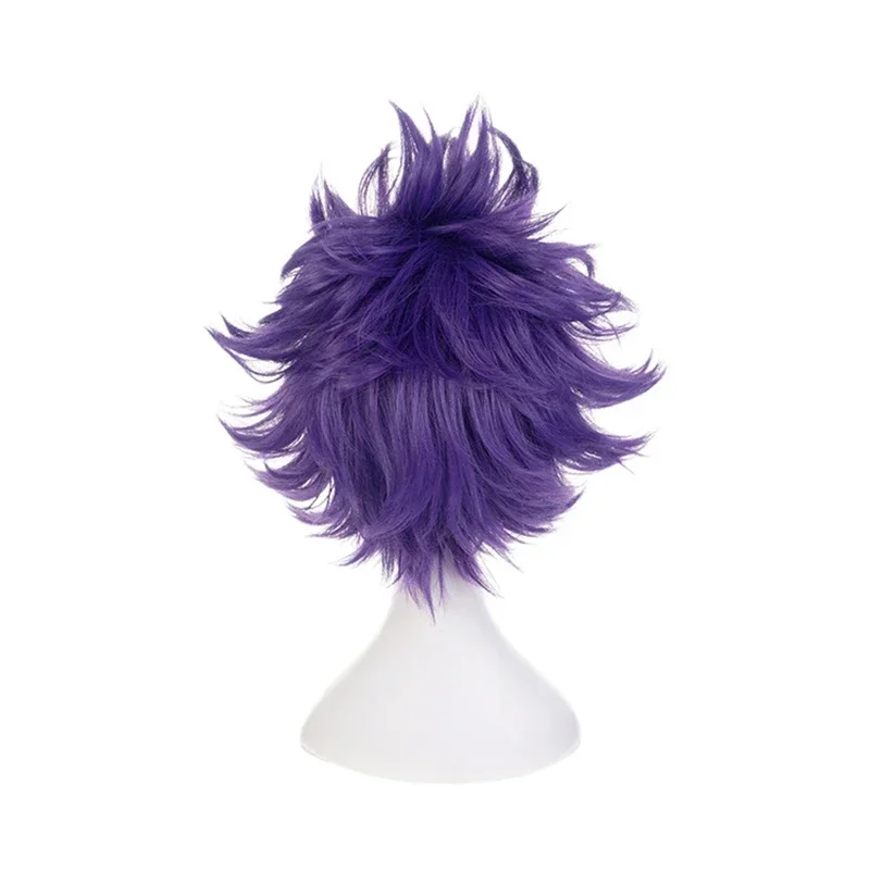 Boku no Hero Academia Shinsou Hitoshi Shinso парик косплей костюм My короткие фиолетовые парики