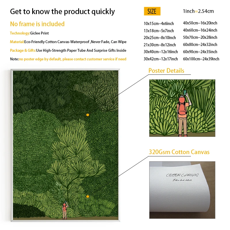 Новое поступление плакат NHDARC с рисунком на холсте настенные картины современный