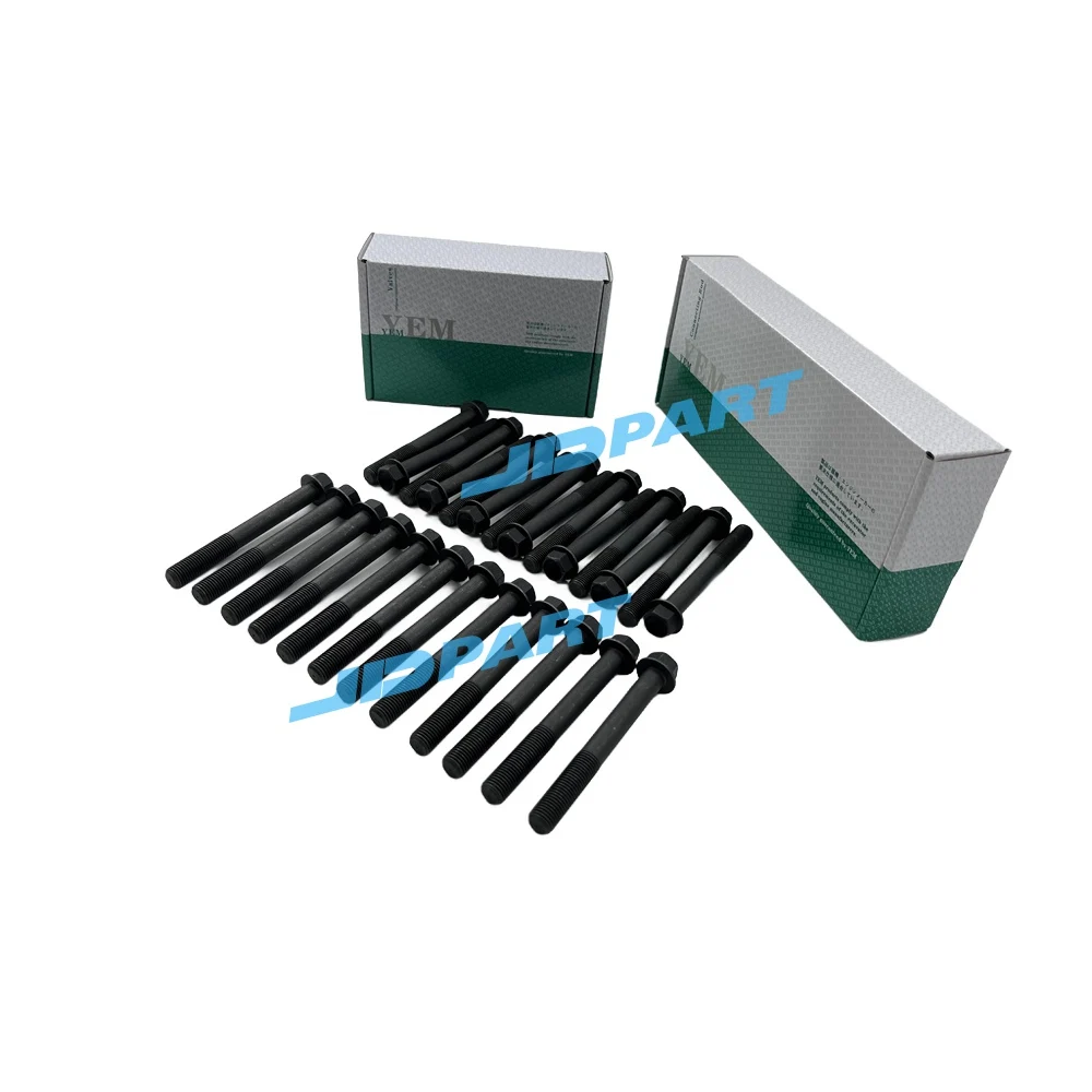 Хорошее качество новый болт головки блока цилиндров H06C для деталей двигателя Hino