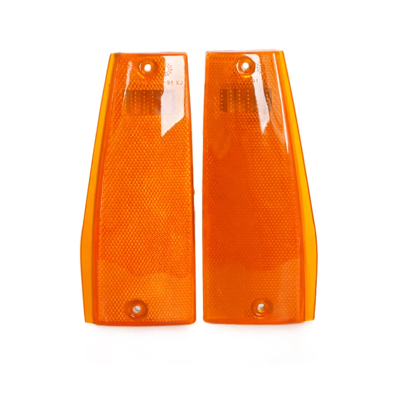 1 пара передних углов автомобиля, боковой габаритный фонарь для парковки, линза для Jeep Cherokee XJ Comanche 1984-1996 гг. 56000111 56000110