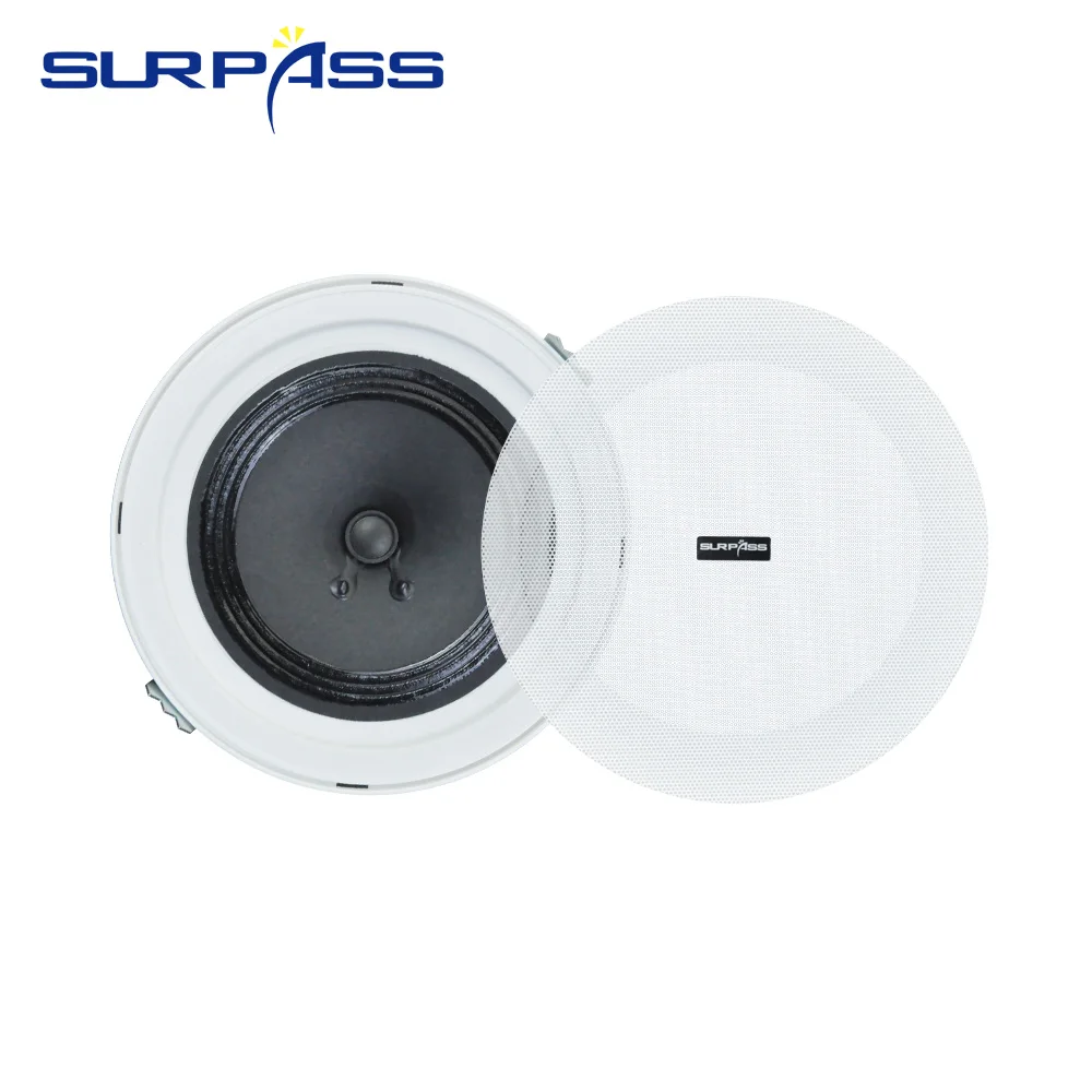 4.5-дюймовый потолочный динамик Водонепроницаемая задняя крышка простая