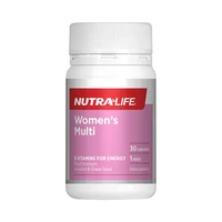 nutralife womens multivitamin 30 capsules regulate metabolism with grape seeds free shipping