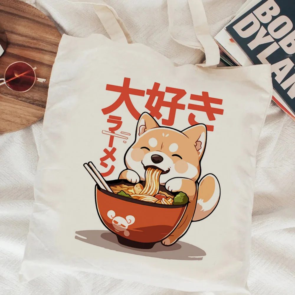 Сумка для покупок Shiba Inu сумка Холщовая