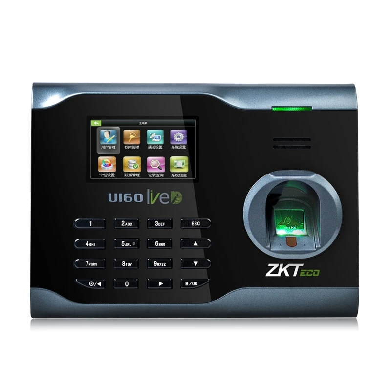

U160 Fast matching speed Wireless Biometric Fingerprint Reader Time Attendance Device WIFI Employee Entry