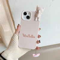 disney linabell 3d cartoon soft silicone phone cases for iphone 13 12 11 pro max xr xs max 8 x 7 se lady girl anti drop cover