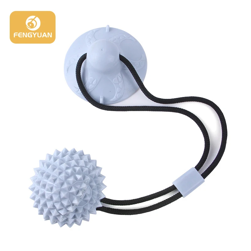 New 2022 Dog Toys Bite-resistant Teething Pet Puppies Biting Themselves Playing Sucker Tug-of-war Pull Ball Accessories |