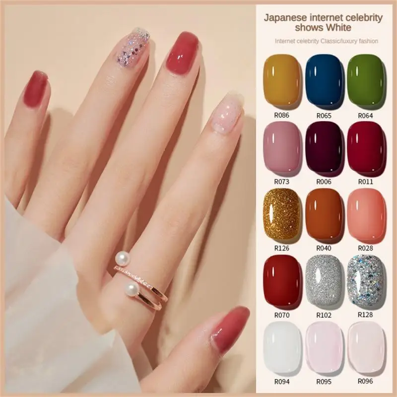 

20 Colors 7.3ML Nail Gel Polish Vernis Semi Permanent Nail Art Manicure Soak Off LED UV Gel Nail Varnishes Nail Supplies