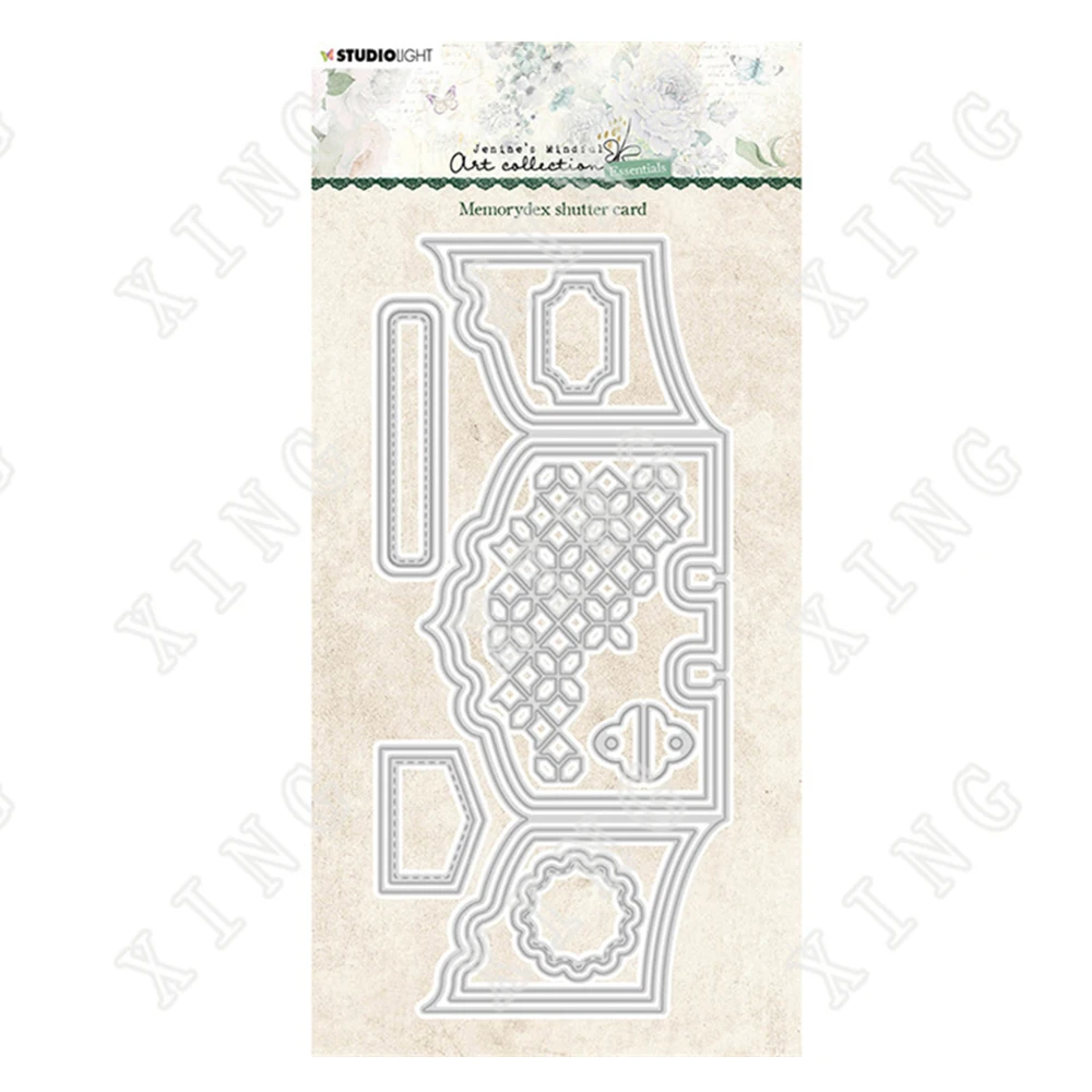 

Valentine's Day 2022 Diy Scrapbooking Paper Card Gift Blade Punch Molds Memorydex Shutter Card newest Craft Metal Cutting Dies