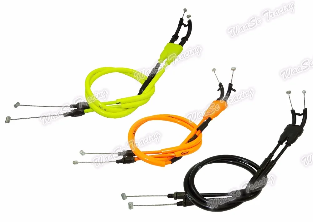 

2pcs Motorcycle Throttle Cable Steel Wire For Yamaha YZF R1 2004 2005 2006