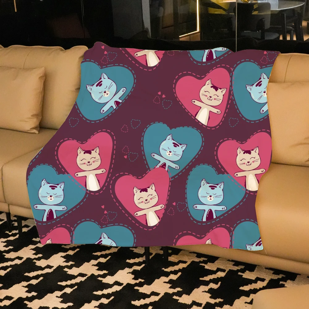 Новинка 2024 одеяло с рисунком аниме hrows для дивана постельные принадлежности