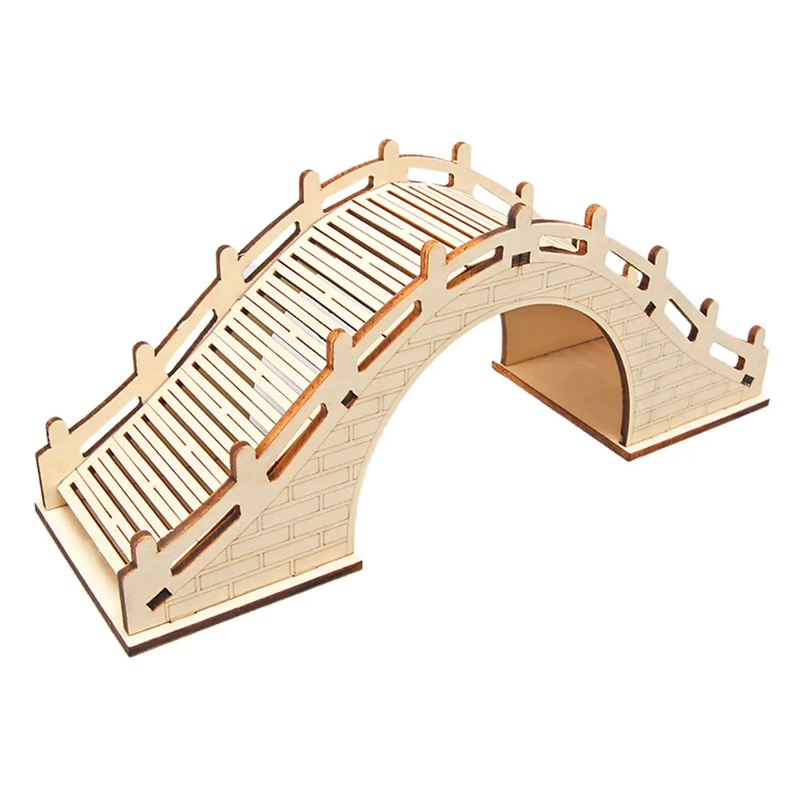 

Arch Bridge Model 3D Wooden Puzzle Science Experiment Building Set for Kids