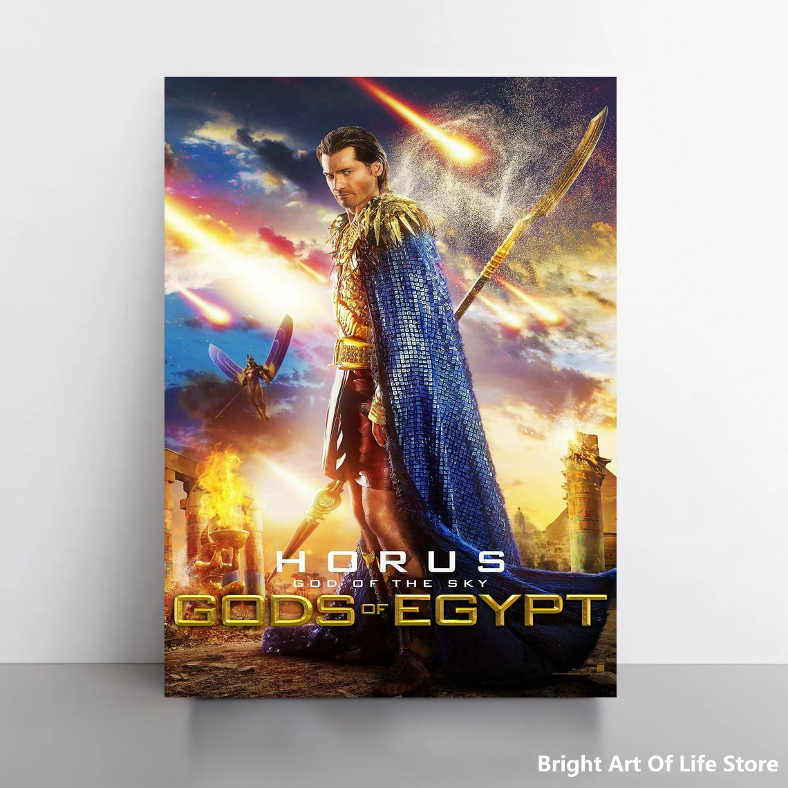 

Плакат из фильма боги Египта (2016), художественная Обложка со звездами, фотопечать на холсте (без рамки)