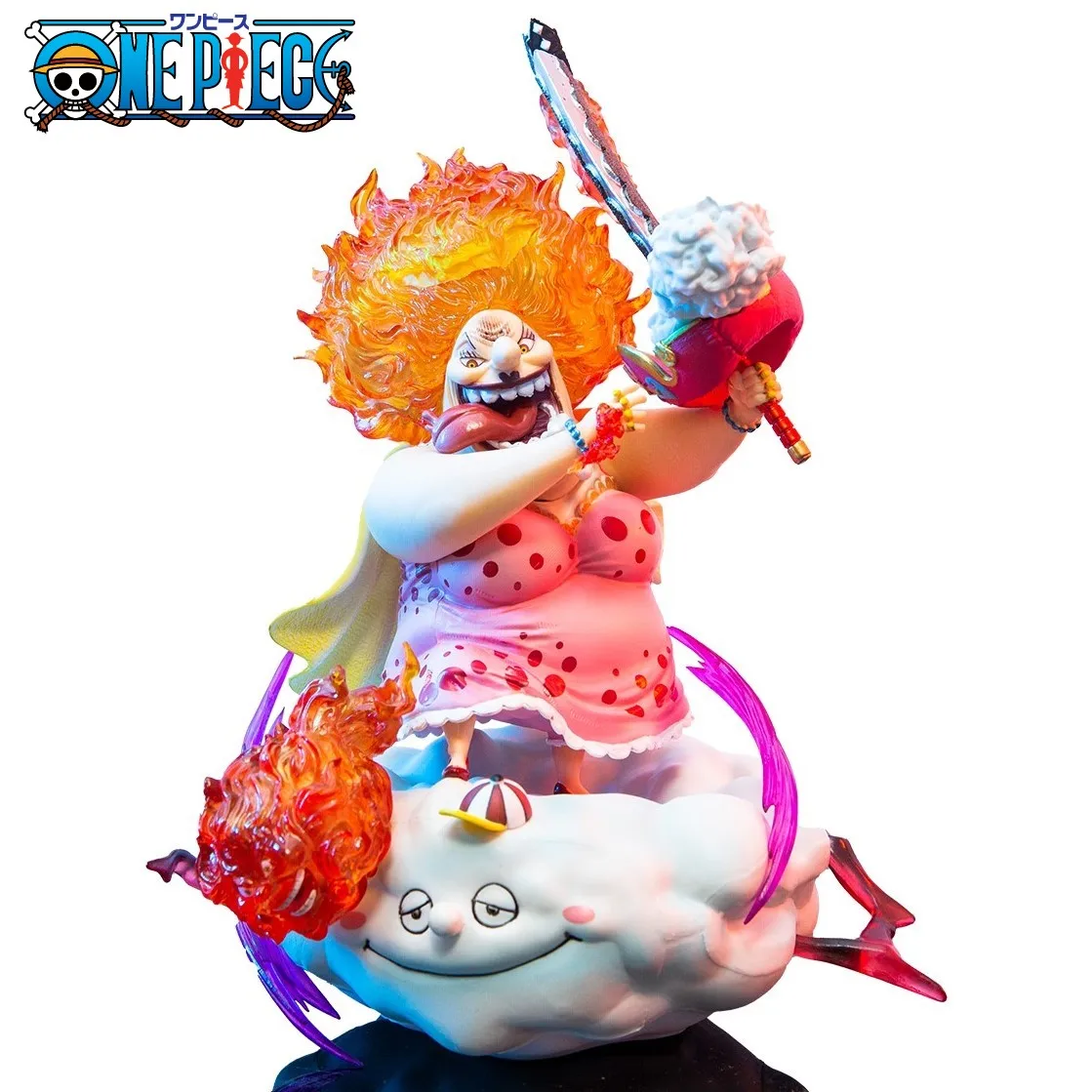

Фигурка GK One Piece, 28 см, аниме-фигурки Шарлотта Линлин, большая мама, ПВХ фигурка, кукла, Коллекционная модель, статуэтка, игрушки для мальчика, ...