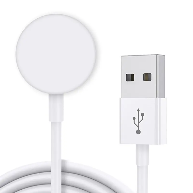 

Suitable For Apple Watch Charger Portable Mini Wireless Magnetic Absorption Usb Charging Base Round Coil
