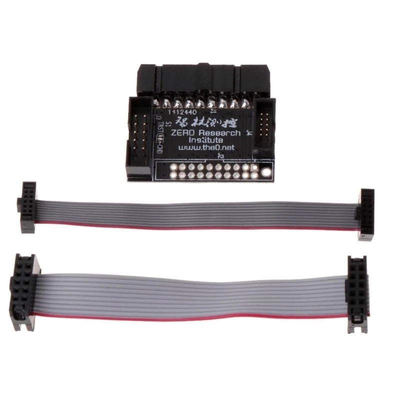 

Адаптер JTAG 20P 2,54 мм на 10P 2,0 мм / 1,27 мм