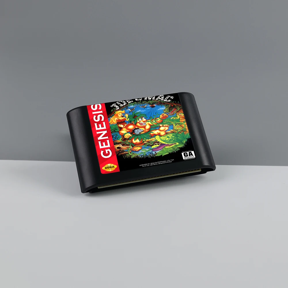

Joe and Game Mac 16 Bit MD Game Card for Sega Megadrive Genesis Video Game Console Cartridge