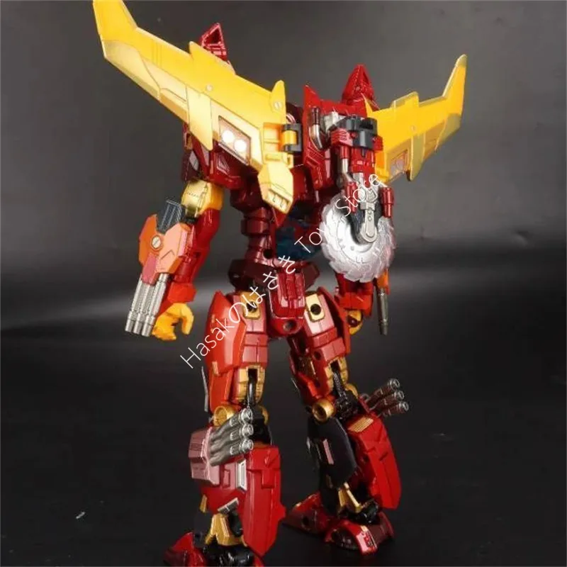 Фото В НАЛИЧИИ: Трансформируемая фигурка AT-01 AT01 Rodimus Prime Upgrade Version KO AMT01 из ПВХ. №4