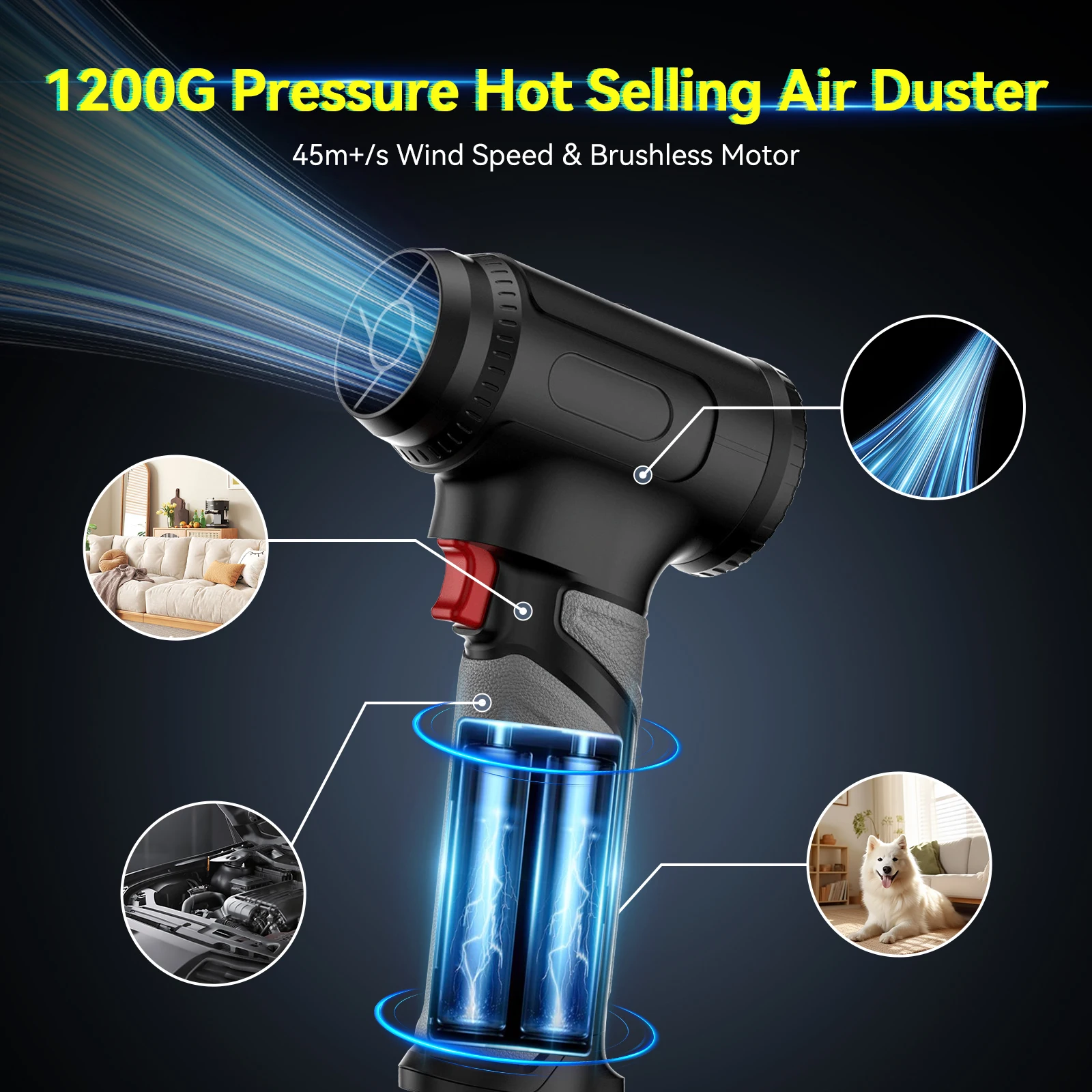 

ADINKAM Turbo Jet X9 Воздуходувка