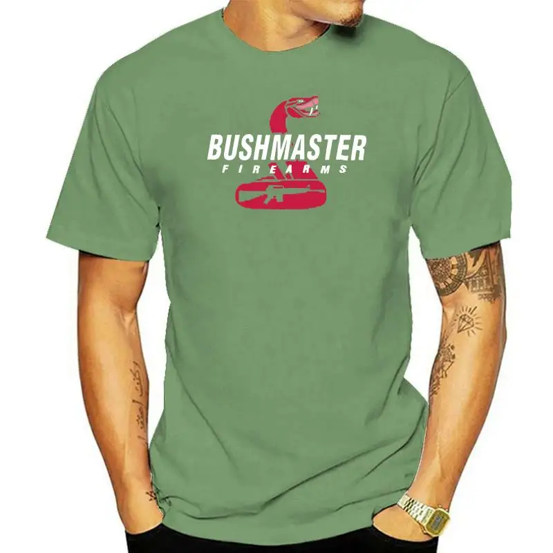 

New Bushmaster Firearms Sniper Tees Mens Black T-shirt Size S-XXXL(1)