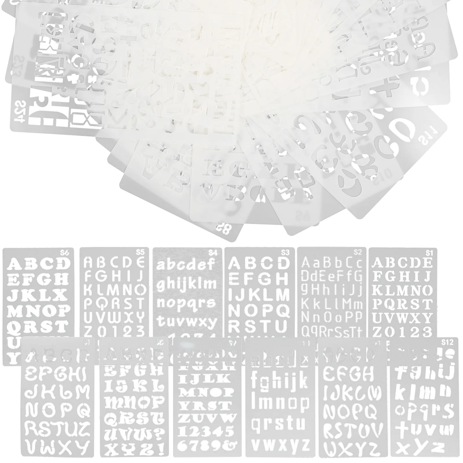 

Stencils Painting Stencil Alphabet Template Letter Drawingfor Diy Letters Wall Templates Furniture Spray Abc Number