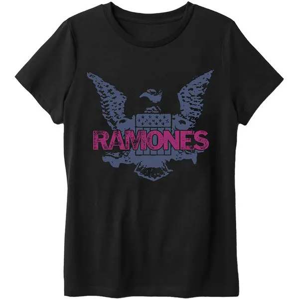 

Ramone - Purple Eagle Men's T-Shirt - Black (Medium)