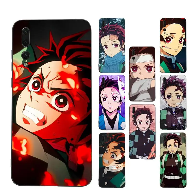 

Demon Slayer Cute Anime Phone Case for Samsung A51 A30s A52 A71 A12 for Huawei Honor 10i for OPPO vivo Y11 cover