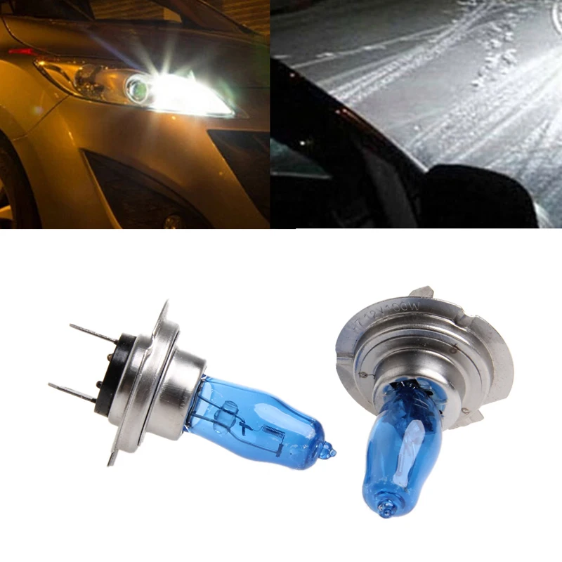 

Halogen Light Bulb DC12V H7 100W Auto Car Headlight Lamp Waterproof