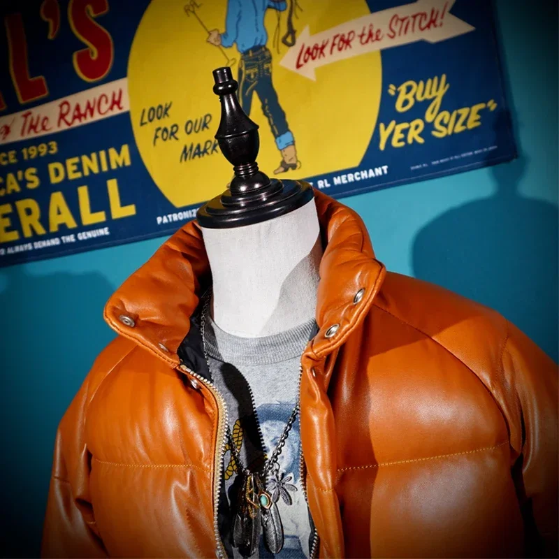 Тупое пятно бритвы! Классическая мужская зимняя куртка-пуховик Kimura Takuya с