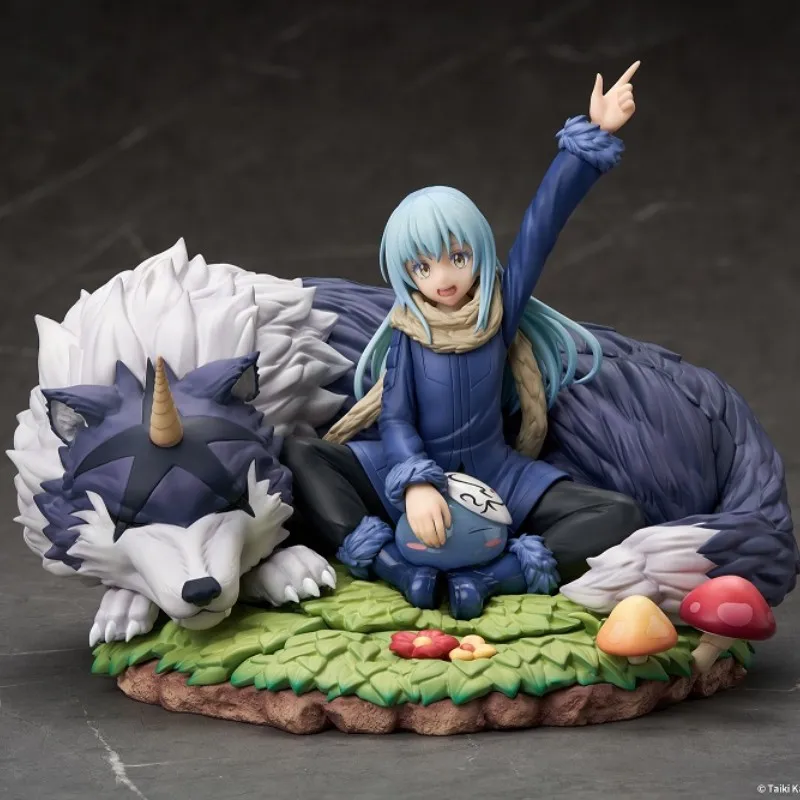 

24cm That Time I Got Reincarnated As A Slime Rimuru Anime Figure Rimuru Tempest Ranga Model Dolls Pvc Action Figure Collectible