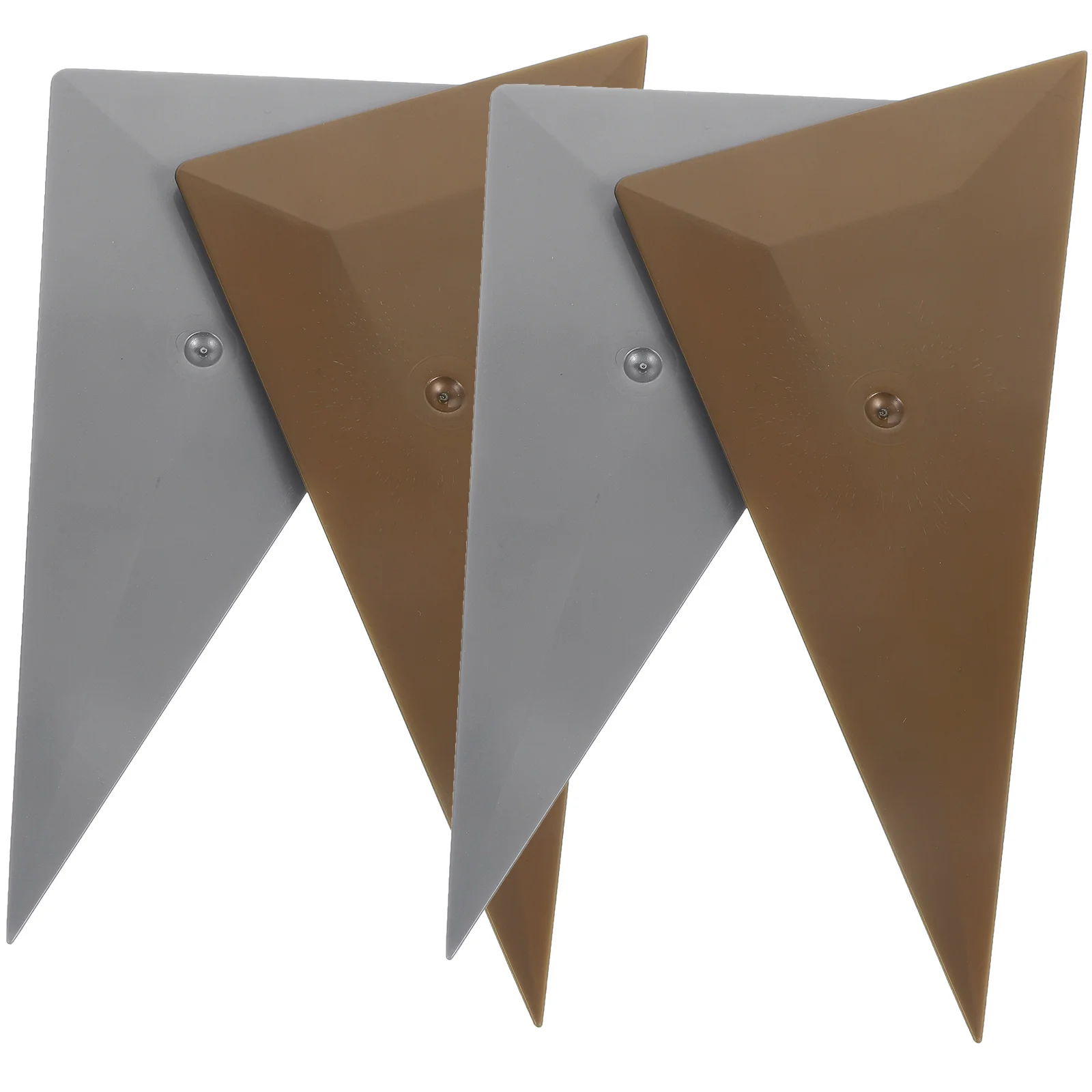 

4 Pcs Car Film Tool Squeegee Scraper Twine Wrapping Plastic Auto Triangle Sticker Mounting